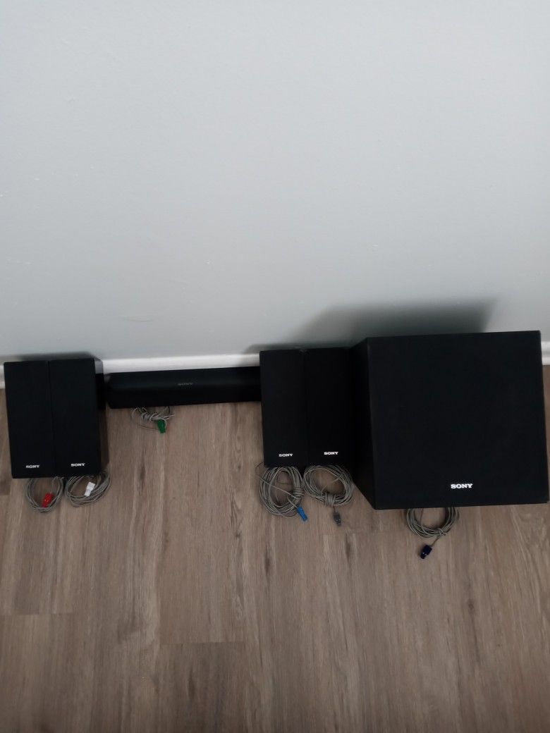 Sony Surround Sound Speakers