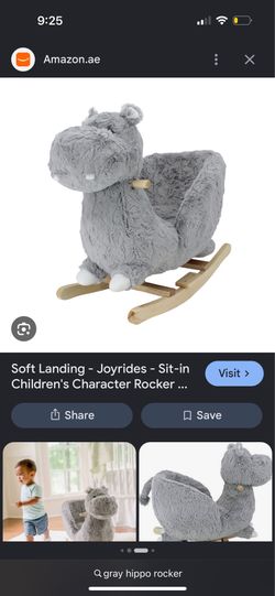 kids hippo rocker