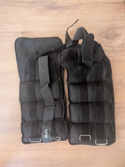 20lb ankle weights 10lb each adjustable