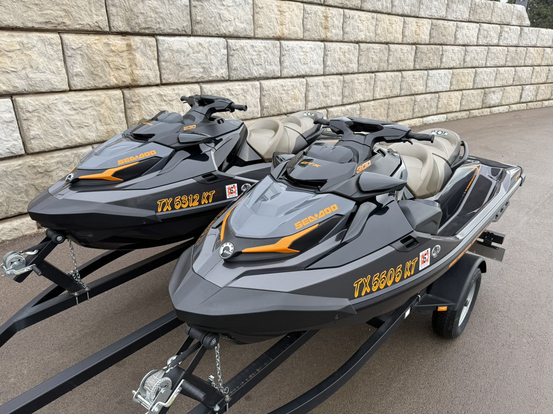 2022 Sea-Doo GTX 300 And 230 Matching Pair