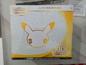 Pokemon TCG 30th celebration anniversary ETB
