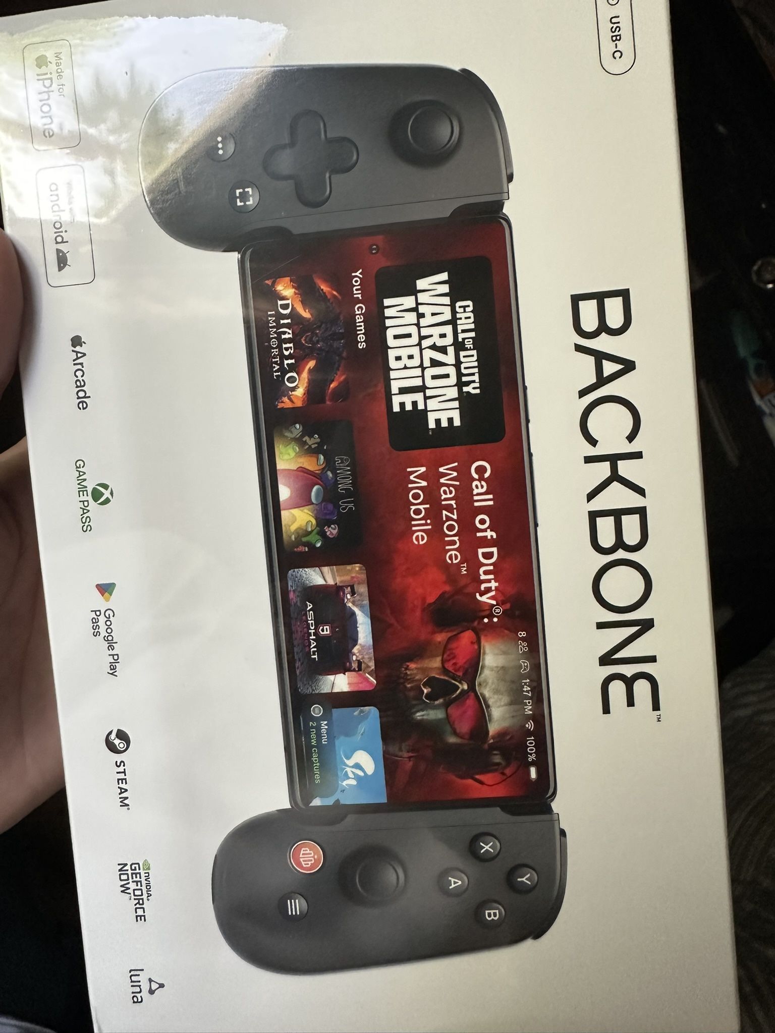 Backbone Portable Gaming USB-C