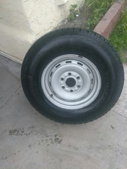 Tire with rim