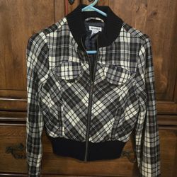 Small Plaid Jacket.