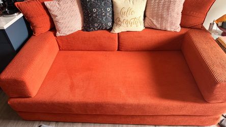 Foldable Sofa Bed, 78'' Folding Floor Couch, Compressed Convertable Sleeper Sofa, Memory Foam Couch