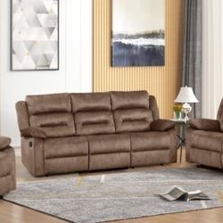 Reclining 3-pc Sofa Set OfferUp Presale Special 