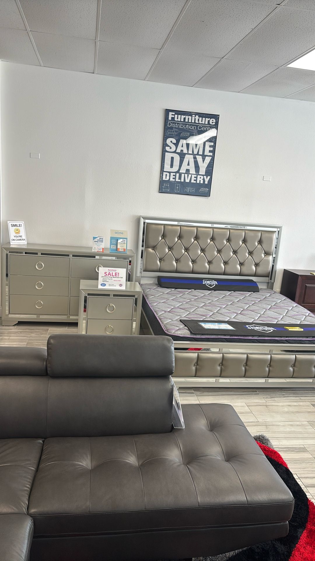 Spring Blowout Sale. Jasmine King-Size Bedroom Set Only $799. Easy Finance Option. Same-Day Delivery.