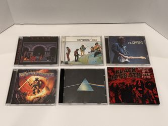 Vintage CD Rock Bands Lot Bundle Pink Floyd Black Sabbath 