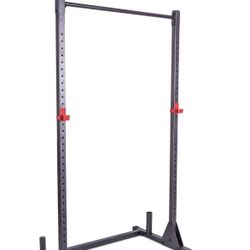 CAP Barbell Power Rack With Weight Storage And Pull Up Bar