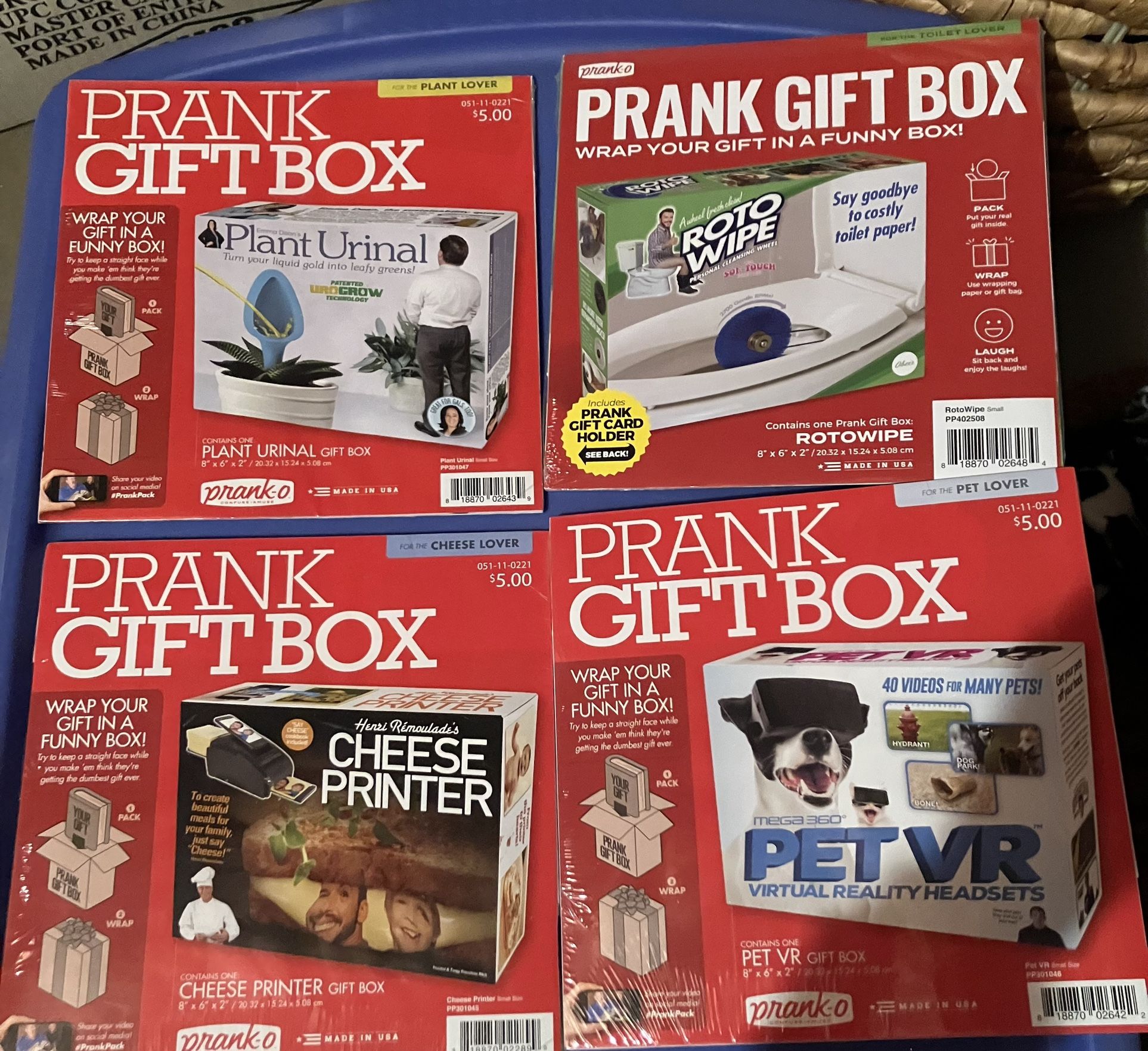 4 Prank Gift Boxes