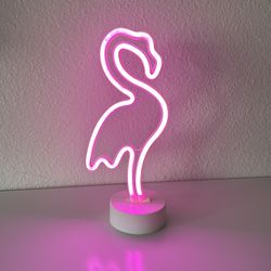 Flamingo neon LED