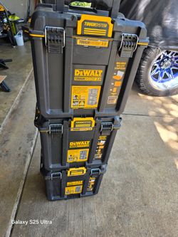 Dewalt Toughtsystem box new $40 Each One Price FIRM/ Nueva PRECIO FIRME Cada Una $40