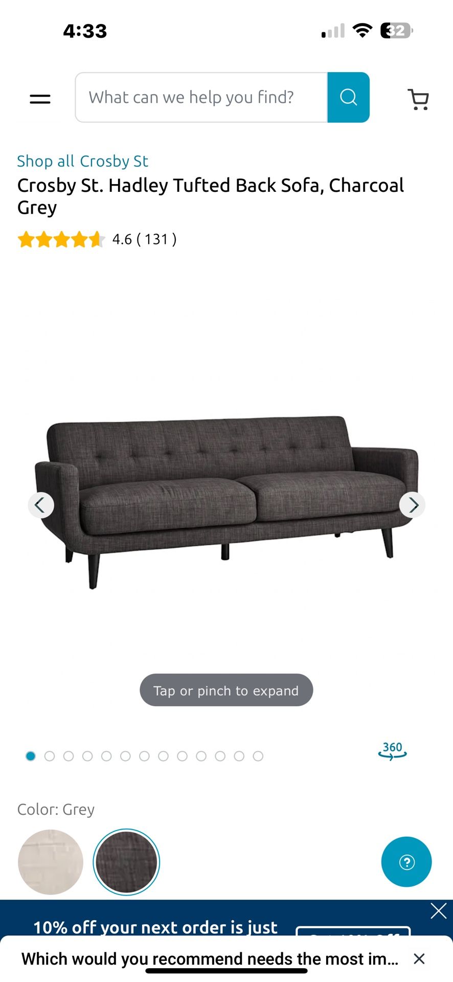 Black Couch
