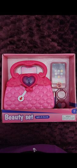 Kids Beauty Set Toy with Lights & Sounds