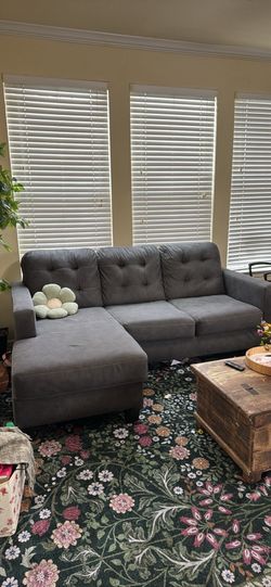 3 seater grey sofa
