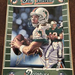 Dan Marino 52-300 Yard Games Porcelain Plate 