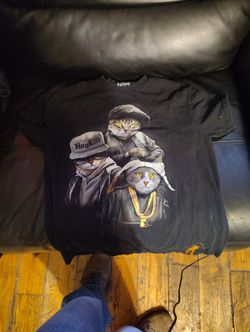Hug Life Thug Life  With Gangsta Cats T Shirt