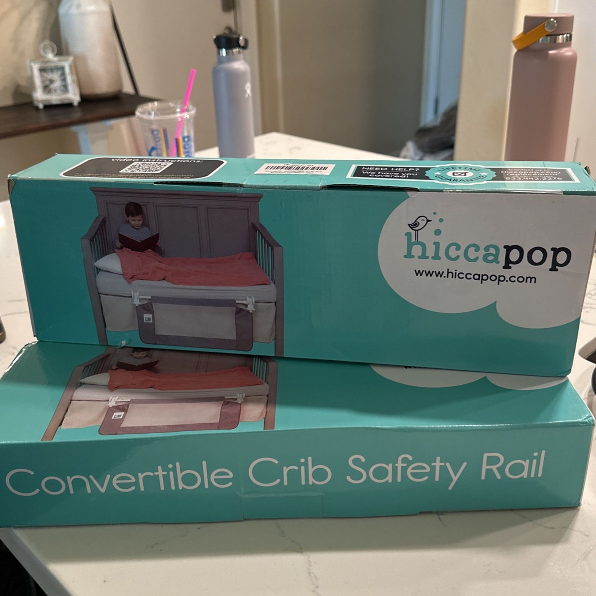 Convertible Crib Safety Rail