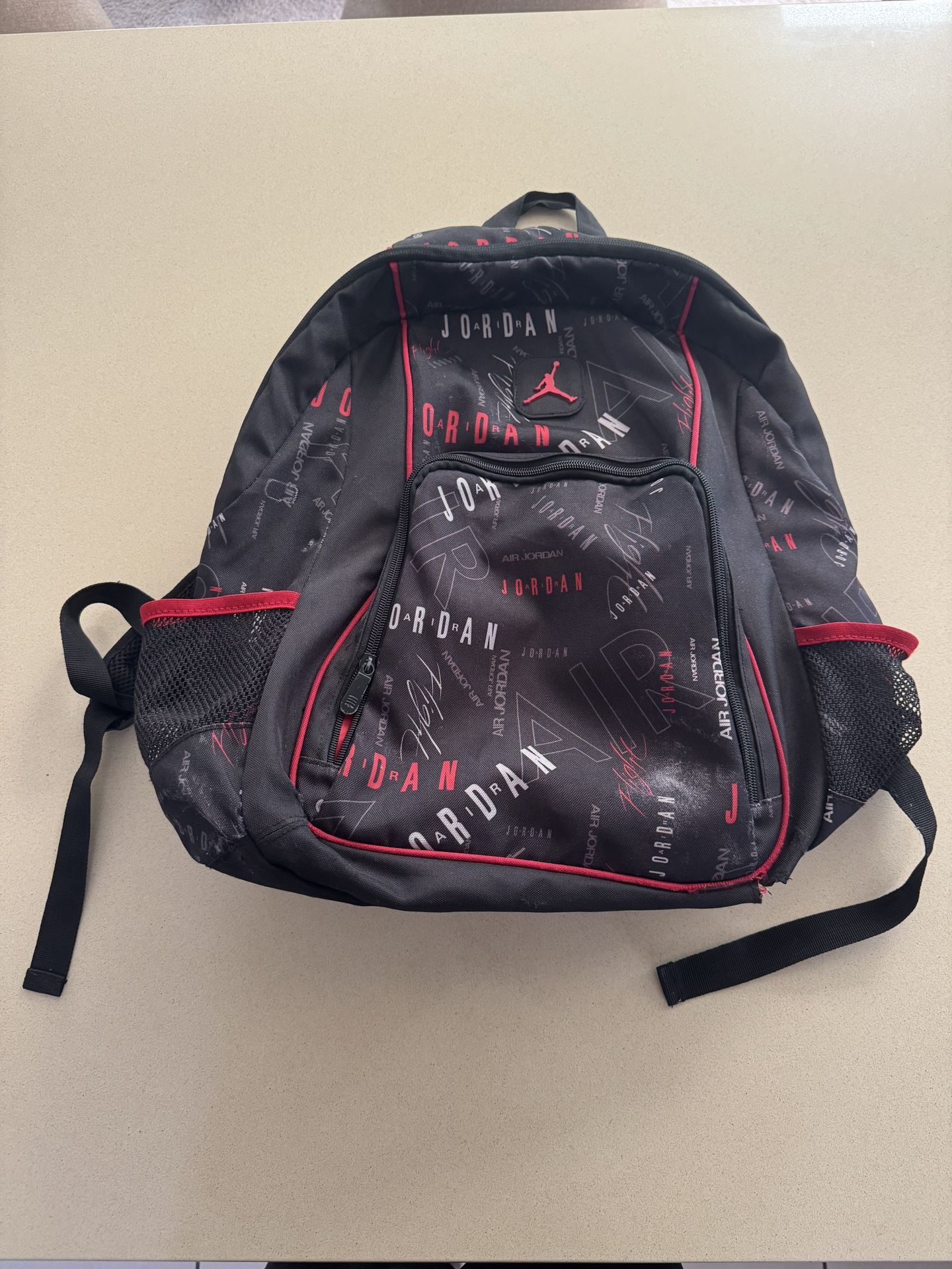 Nike Jordan Jumpman Black & Red Backpack β Air Jordan Bookbag π₯