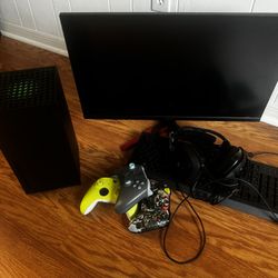 Xbox Series X 1TB + Monitor