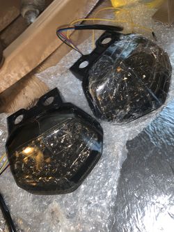 Smoked integrated taillight signals 08 ninja 250r