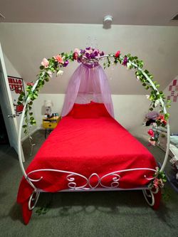 Butterfly Full Sized Canopy Bedframe