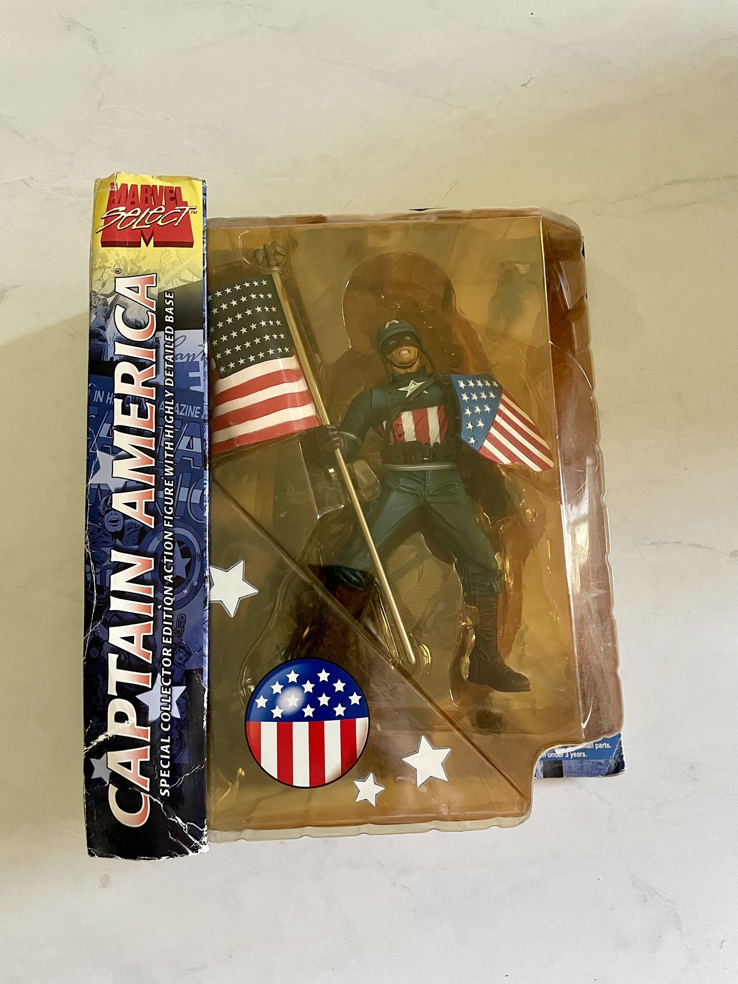 Marvel Diamond Select Ultimate Captain America 2002
