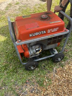 Kubota AV 6500 Watt Generator