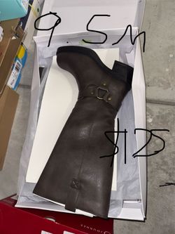 Rebecca minkoff women’s sona stacked heel size 9.5