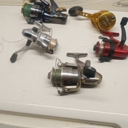 Lot Of Fishing Reels 