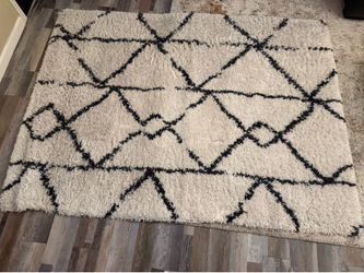 Stylish & Cozy Project 62  5'x7' Geometric Shag Area Rug