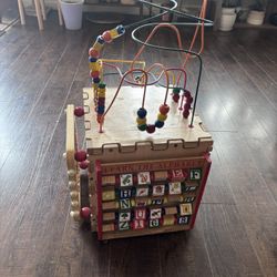 Wooden Activity Center For Kids 