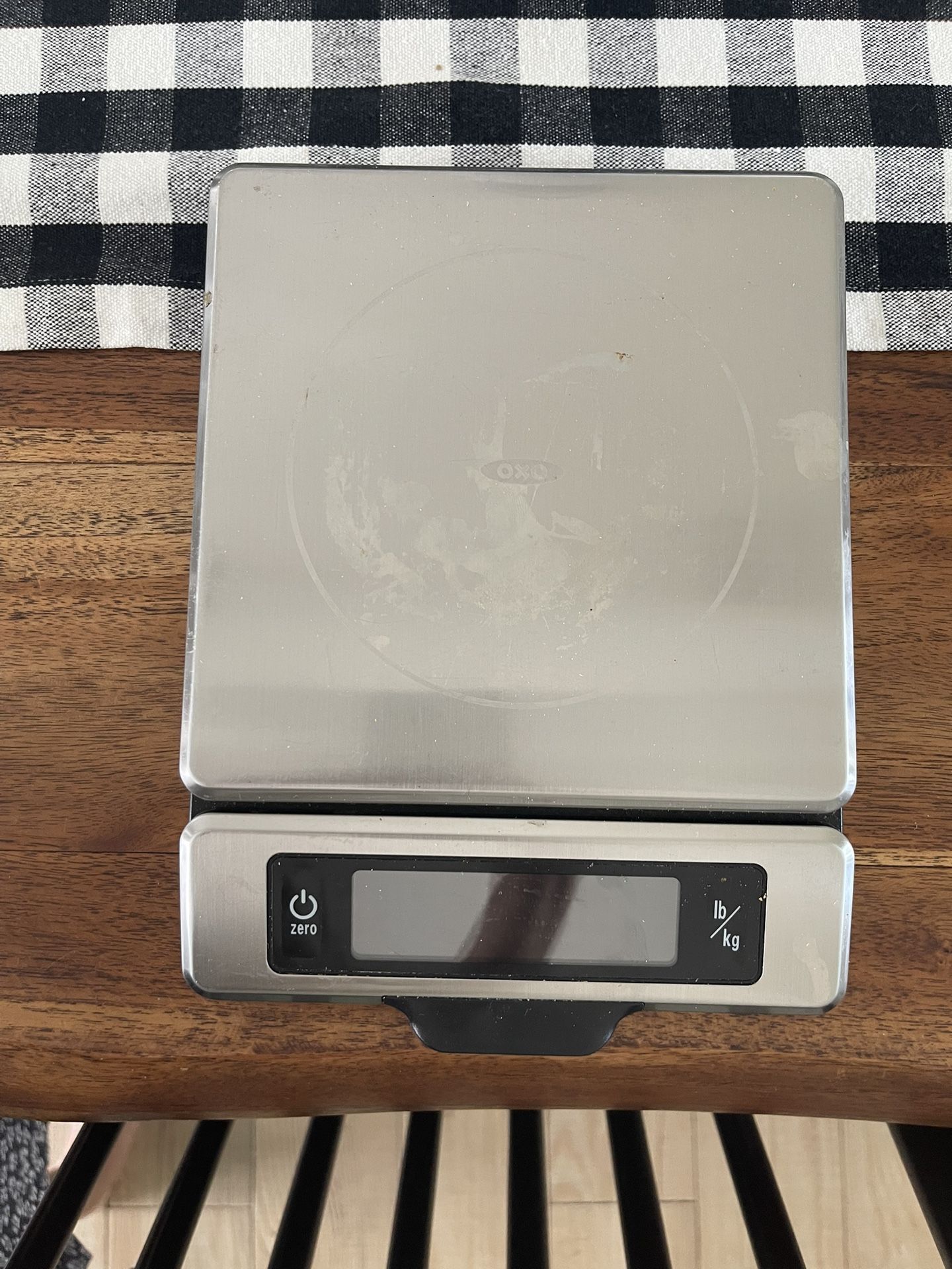 OXO 11lb Stainless Steel Food Scale with Pull out Display
