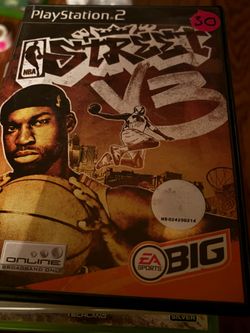 NBA Street V3 PlayStation 2 Game