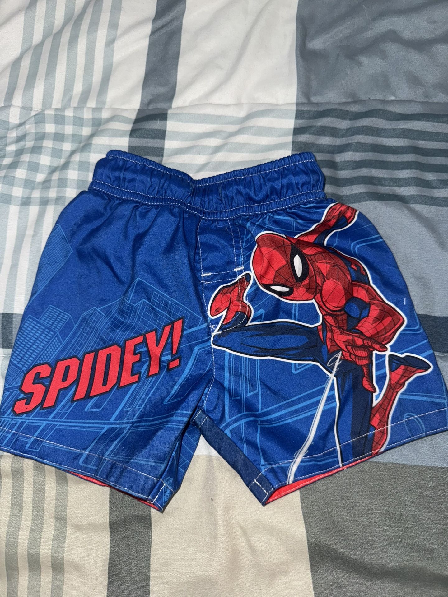 Marvel Spider-Man Toddler Boys Swimming Trunks