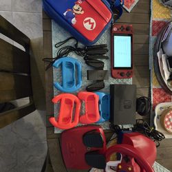 Nintendo Switch With Accessories