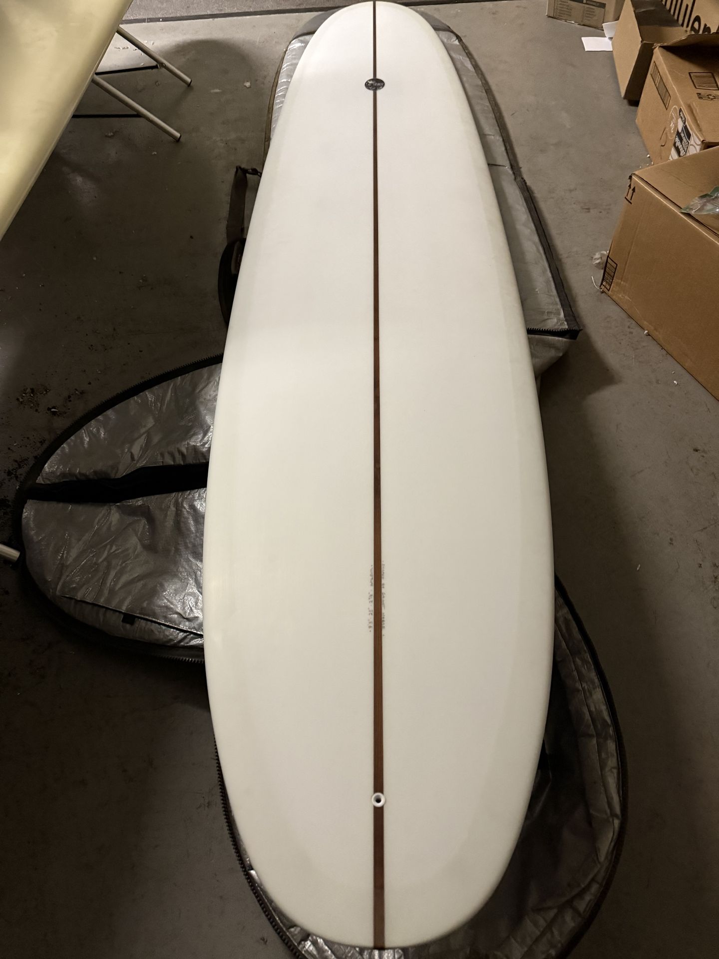 Grant Noble Surfboard, 9’5, Wilbur, comes with gato heroi fin