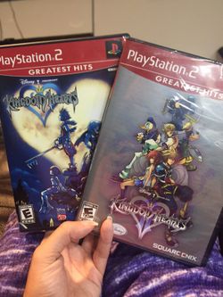 Kingdom Hearts I & II PlayStation 2