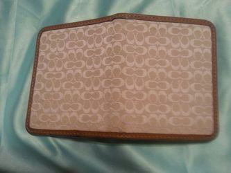 Minnie pink coach wallet/ ID holder