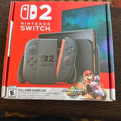 Nintendo Switch 2 Mario Cart Bundle 