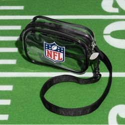 Limited Edition NFL Super Bowl LVII Team Fenty Beauty Clear Crossbody Pouch NWT