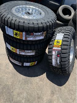 Vendo set de llantas y rines para ram 8x135 rines y llantas nuevas