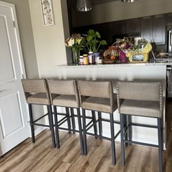 4 piece Bar/ Counter  Chair 