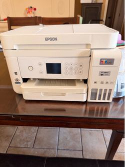 Epson EcoTank ET-3850 Wireless All-in-One Printer – Works Great + Ink Included