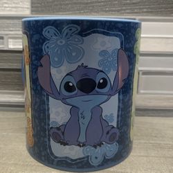 New Disney's Lilo & Stitch With Scrump & Angel Blue Coffee Mug