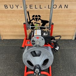 RIDGID K-400-13 Drain Cleaning Snake Auger Drum Machine