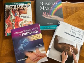 Massage school textbooks