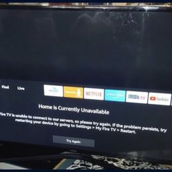 48” Samsung Smart TV With Remote 