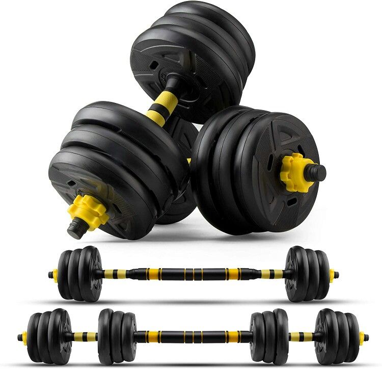 Adjustable Dumbbell And Barbell Set