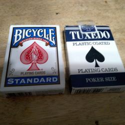 2 Pack Of Playing Cards Opened But Never Used.